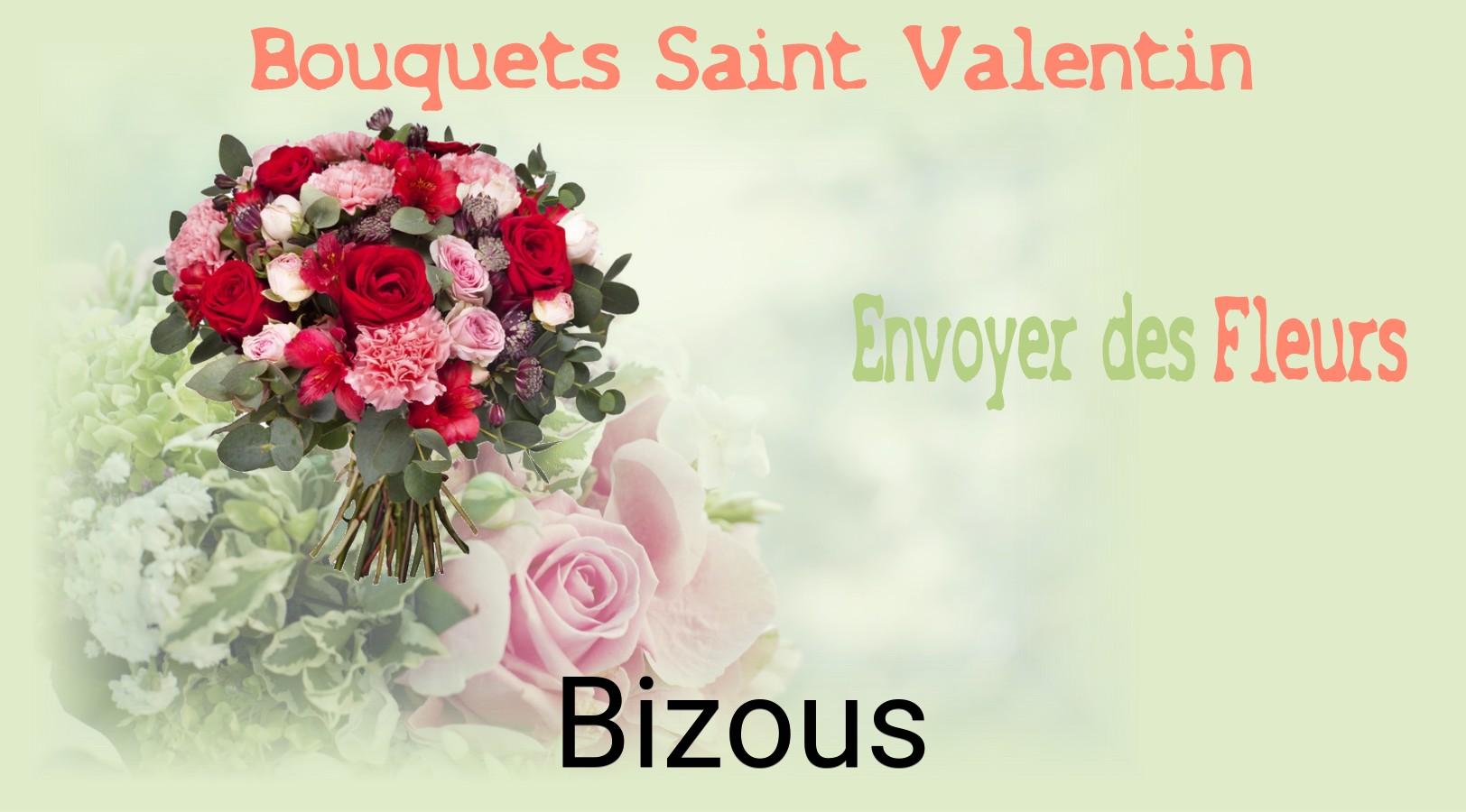 Roses de Saint-Valentin livrées à Bizous